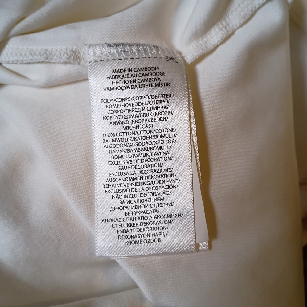 Polo Ralph Lauren Mens Classic Fit White Short Sleeve Polo Medium Flesh Pony - Picture 5 of 8